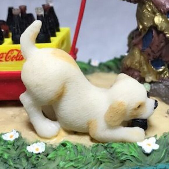 Vintage Coca-Cola Limited Edition Emmett Kelly 'To Market' Musical Figurine - Picture 11 of 16